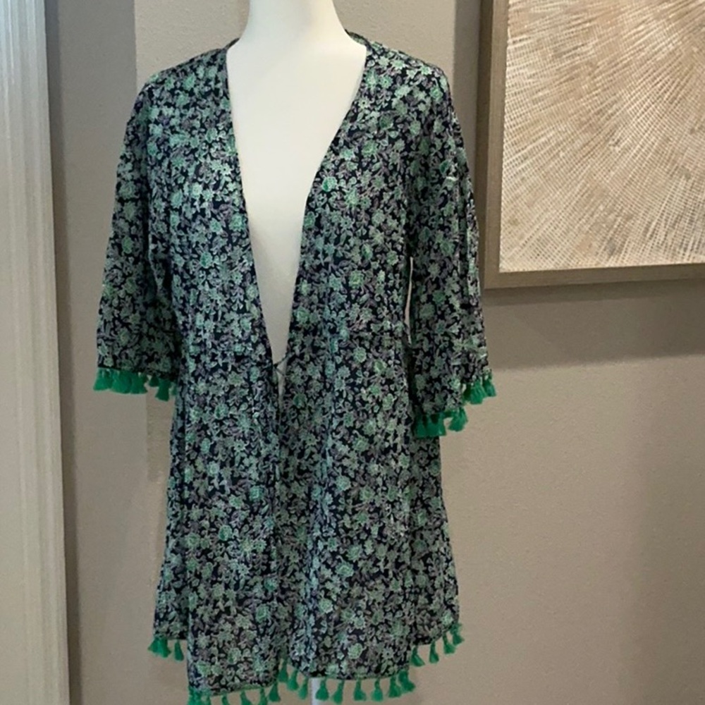 J.Crew Factory floral cover up NWT